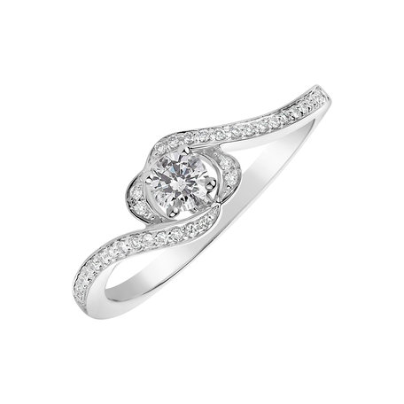 Prsteň s diamantmi Luxury Sensuality