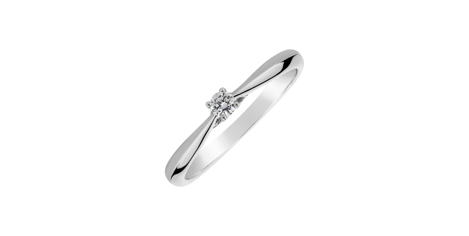 Prsteň s diamantom Robins