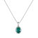 Přívěsok so smaragdom a diamantmi Princess Essence4