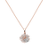 Přívěsok s diamantmi Flower Star4
