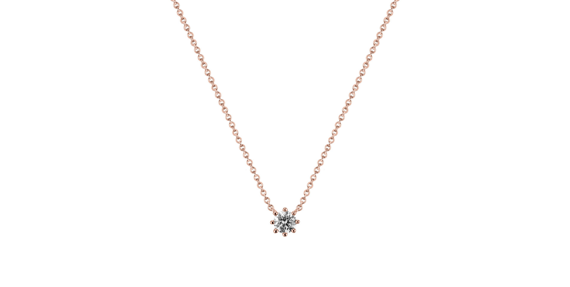 Náhrdelník s diamantom Amazing Dream