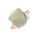 Prsteň s prehnitom a diamantmi Niche5