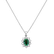 Přívěsok so smaragdom a diamantmi Goddess Elegance4