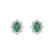 Náušnice so smaragdom a diamantmi Royal Aurora4