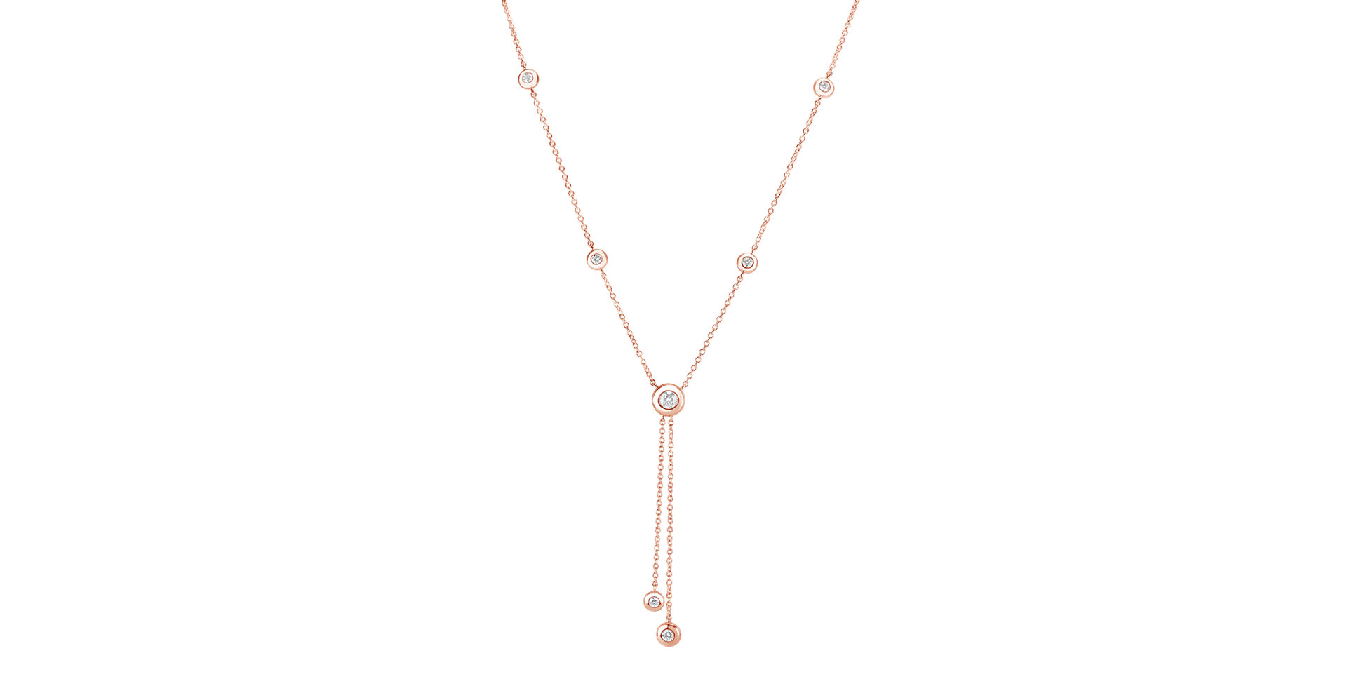 Náhrdelník s diamantmi Essential Dots