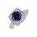 Prsteň s tanzanitom a diamantmi Fancy Galaxy4