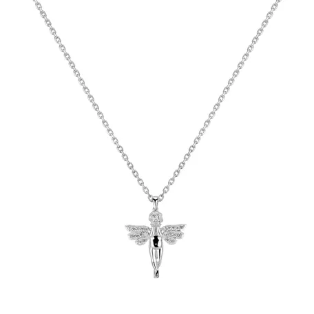 Přívěsok s diamantmi Glossy Angel