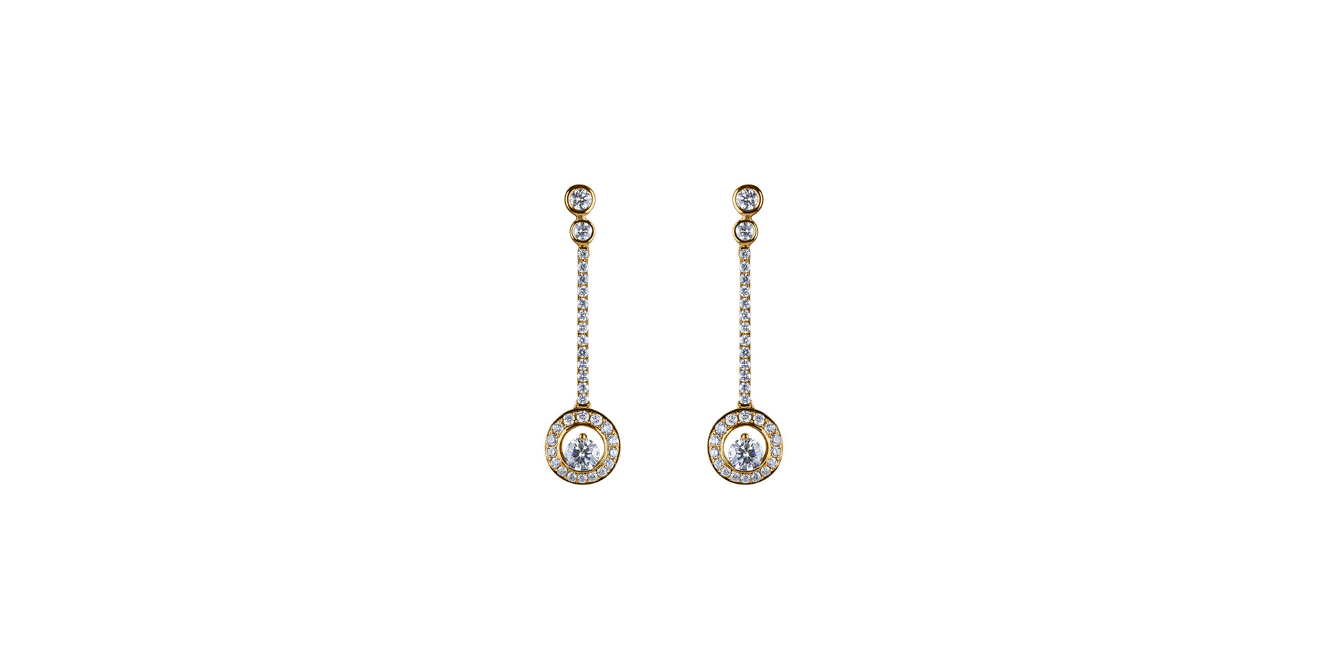 Náušnice s diamantmi Always Fantasy