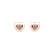 Náušnice s diamantom Delicate Hearts5