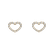 Náušnice s diamantmi Shiny Hearts5