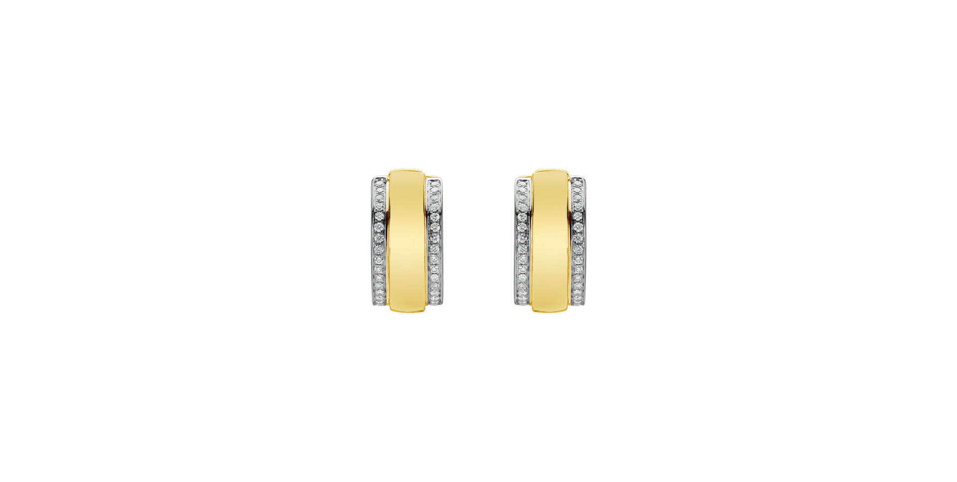 Náušnice s diamantmi Magical Miracle