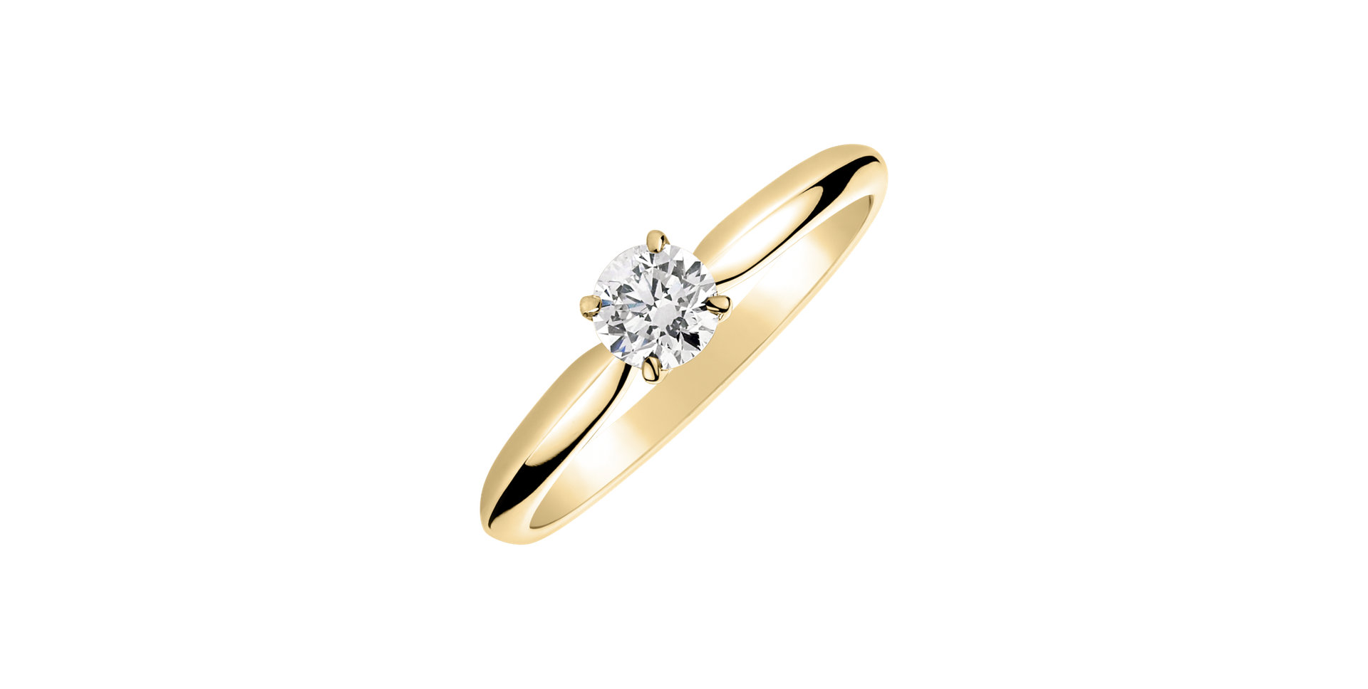 Prsteň s diamantom One Love