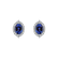 Náušnice s tanzanitom a diamantmi Tanzania Treasure5