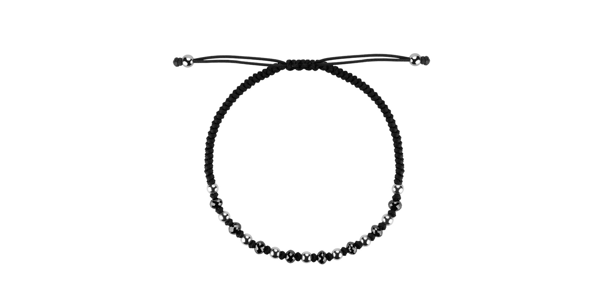 Náramok s čiernymi diamantmi Dark Magic