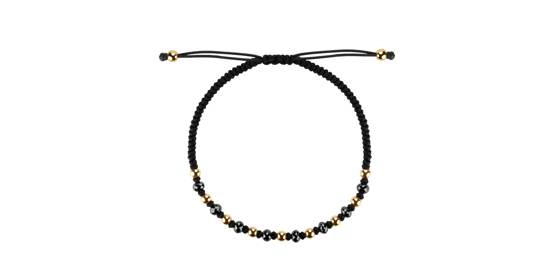 Náramok s čiernymi diamantmi Dark Magic