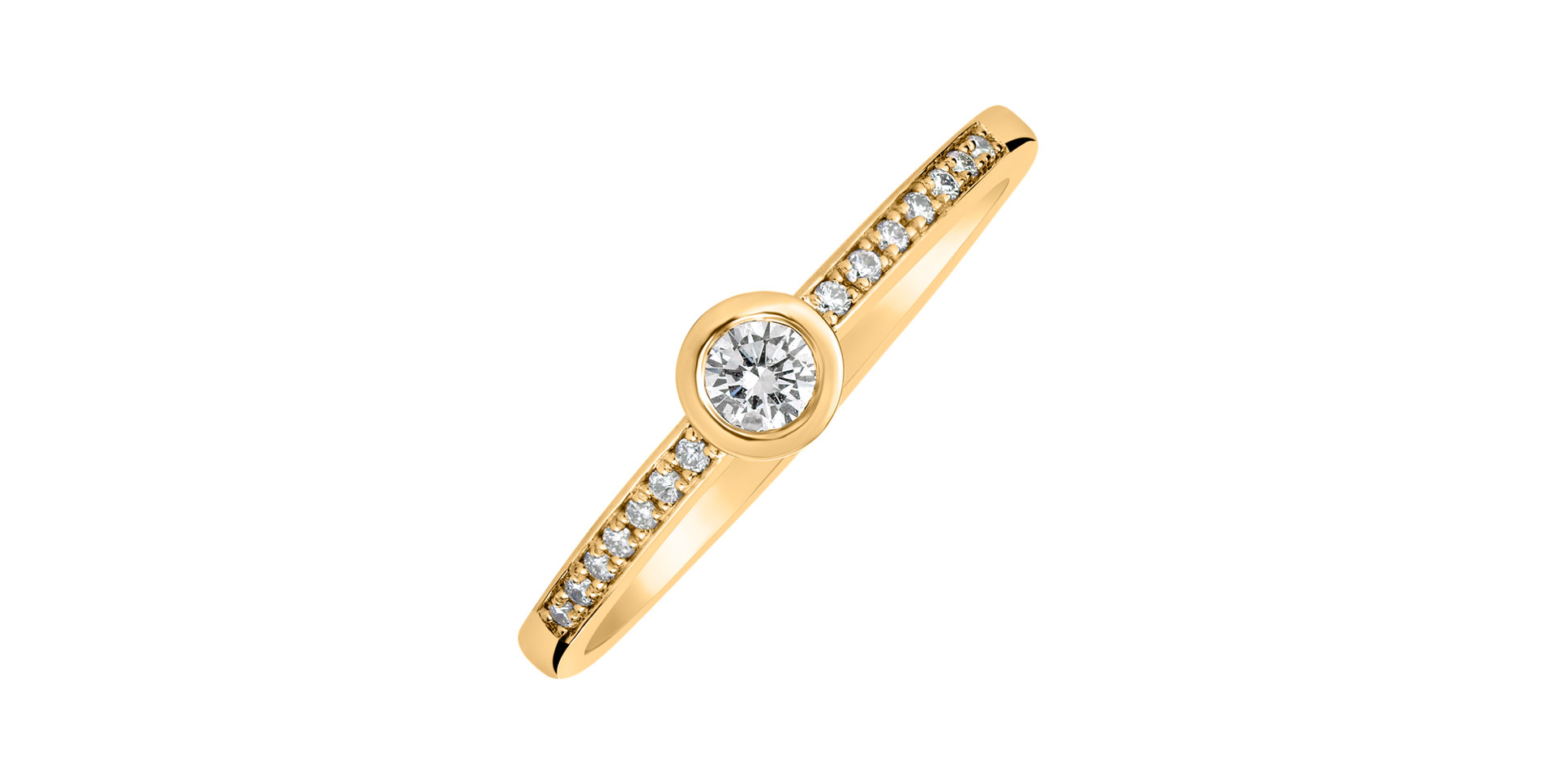 Prsteň s diamantmi Love Forever