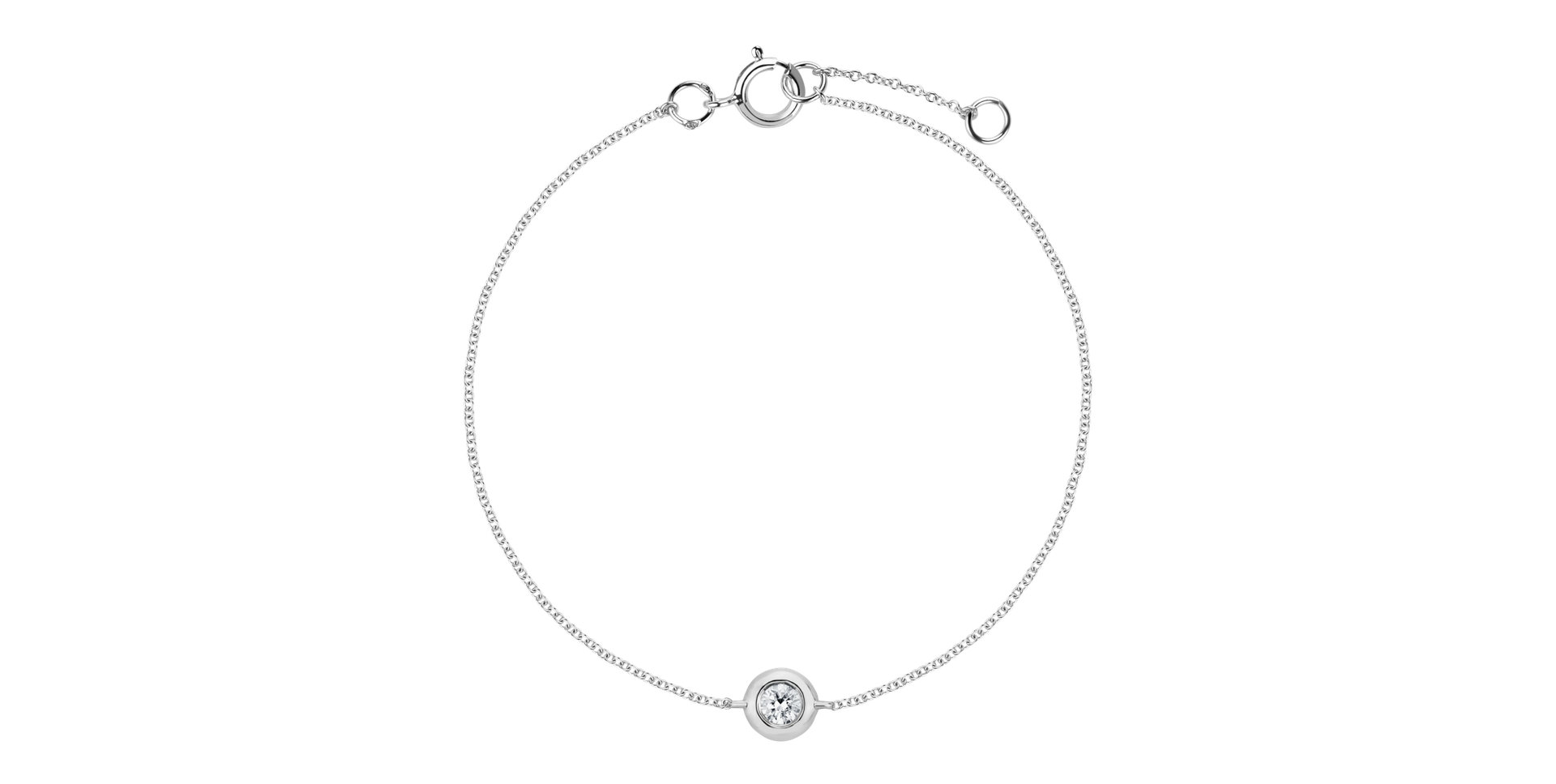 Náramok s diamantom Sparkling Dot