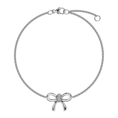 Náramok s diamantmi Lucky Bow