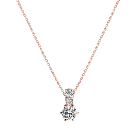 Přívěsok s diamantmi Essential Glow