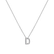 Náhrdelník s diamantmi Glittering Letter D4