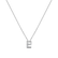 Náhrdelník s diamantmi Glittering Letter E4