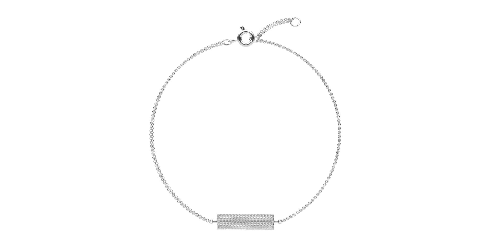 Náramok s diamantmi Winter Memories