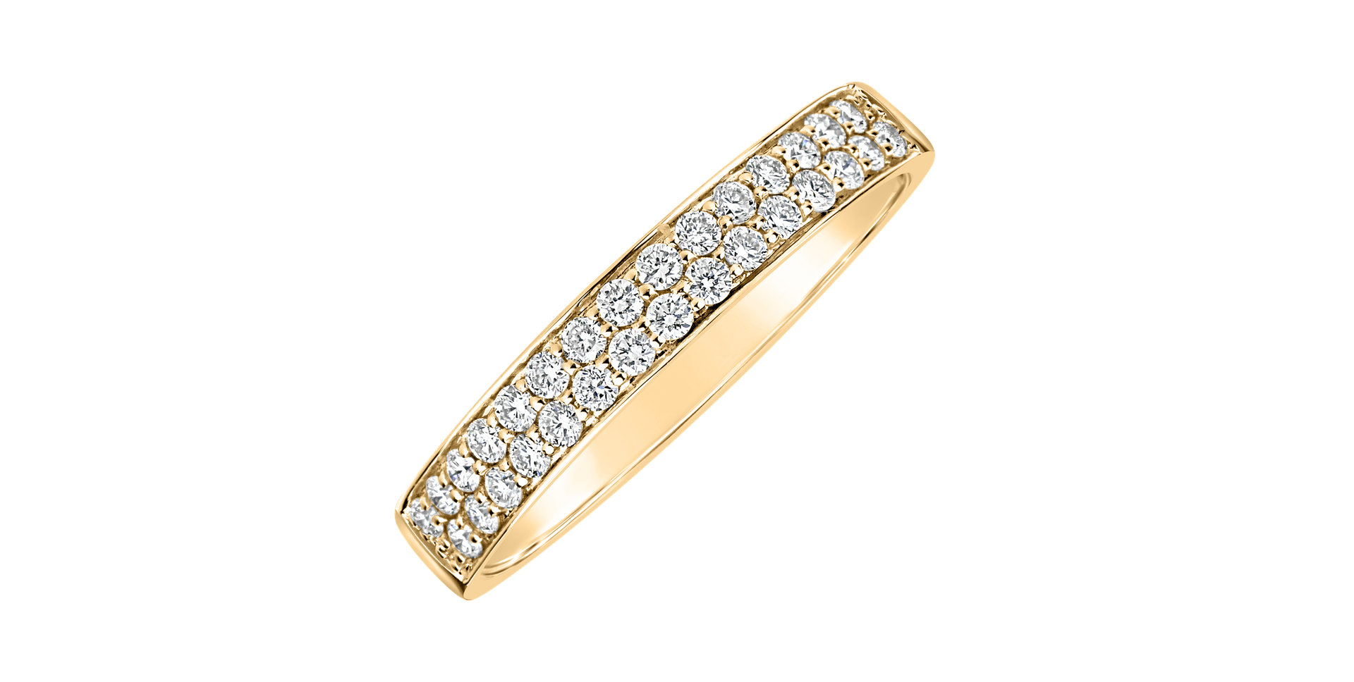 Prsteň s diamantmi Lovely Morning