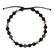 Náramok s achátmi a čiernymi diamantmi Eternal Element5