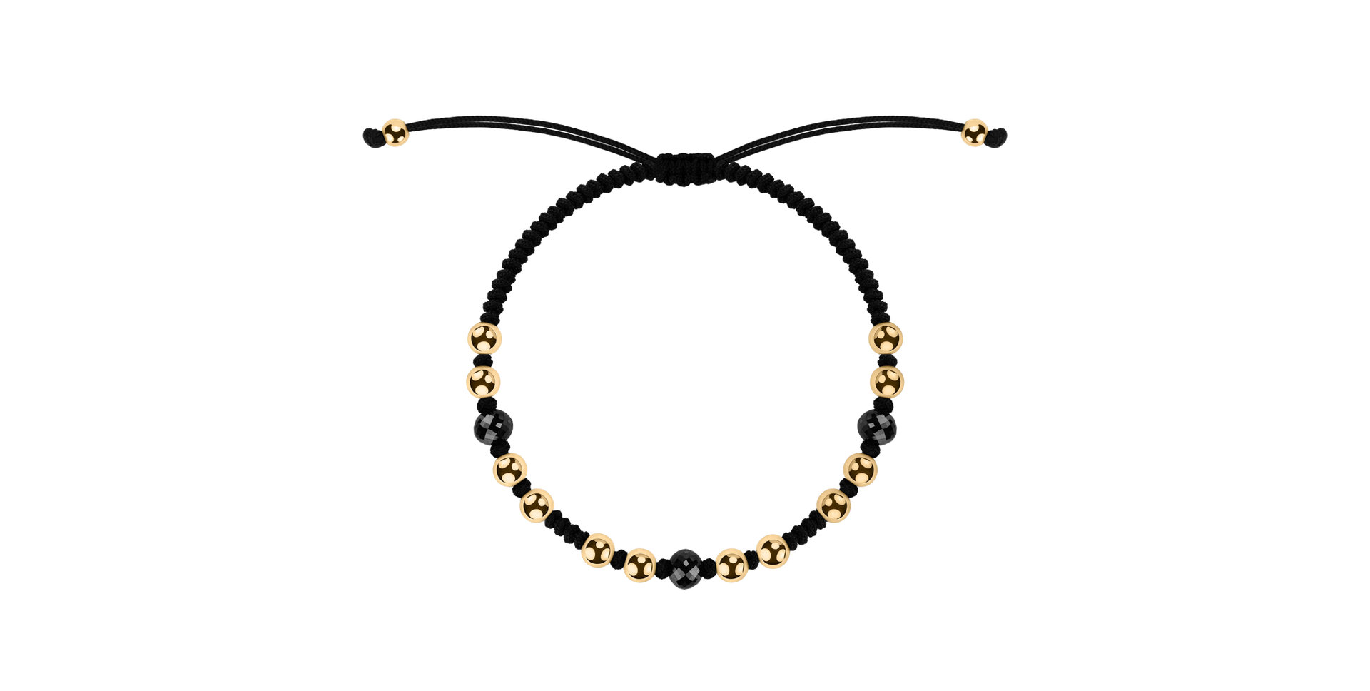 Náramok s čiernymi diamantmi Secret Spell