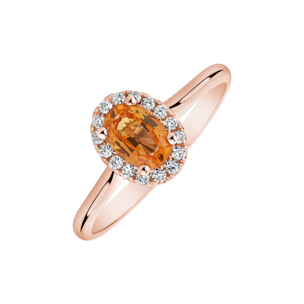 Prsteň s zafírom a diamantmi Princess Wish | ALO
