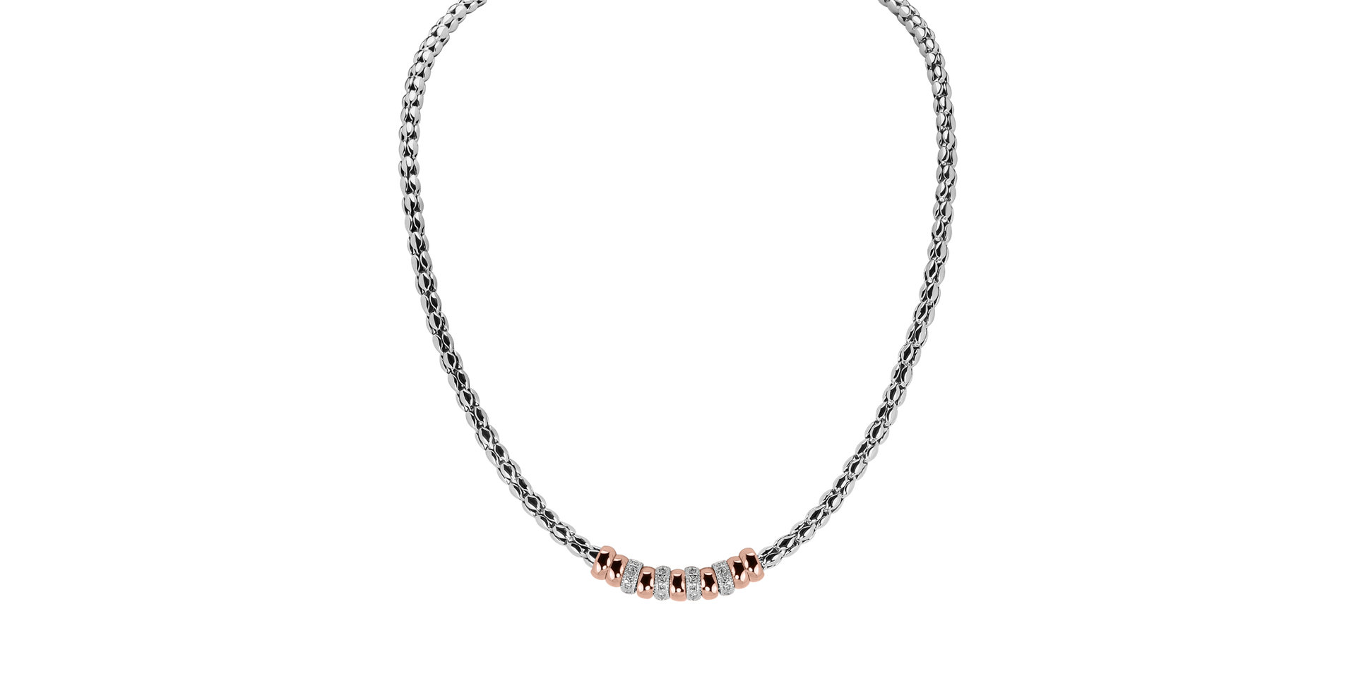 Náhrdelník s diamantmi Ember