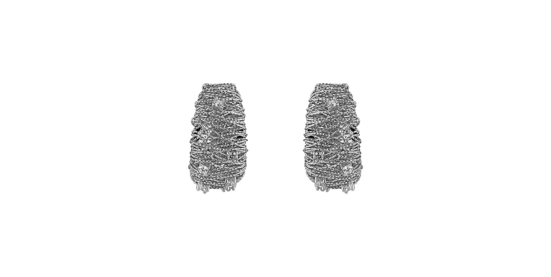 Náušnice s diamantmi Tarynne