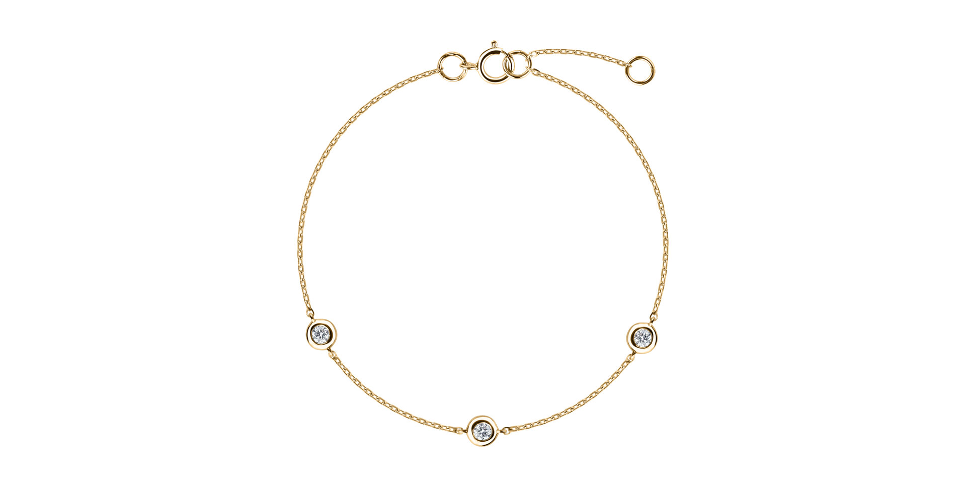 Náramok s diamantmi Sparkling Dots