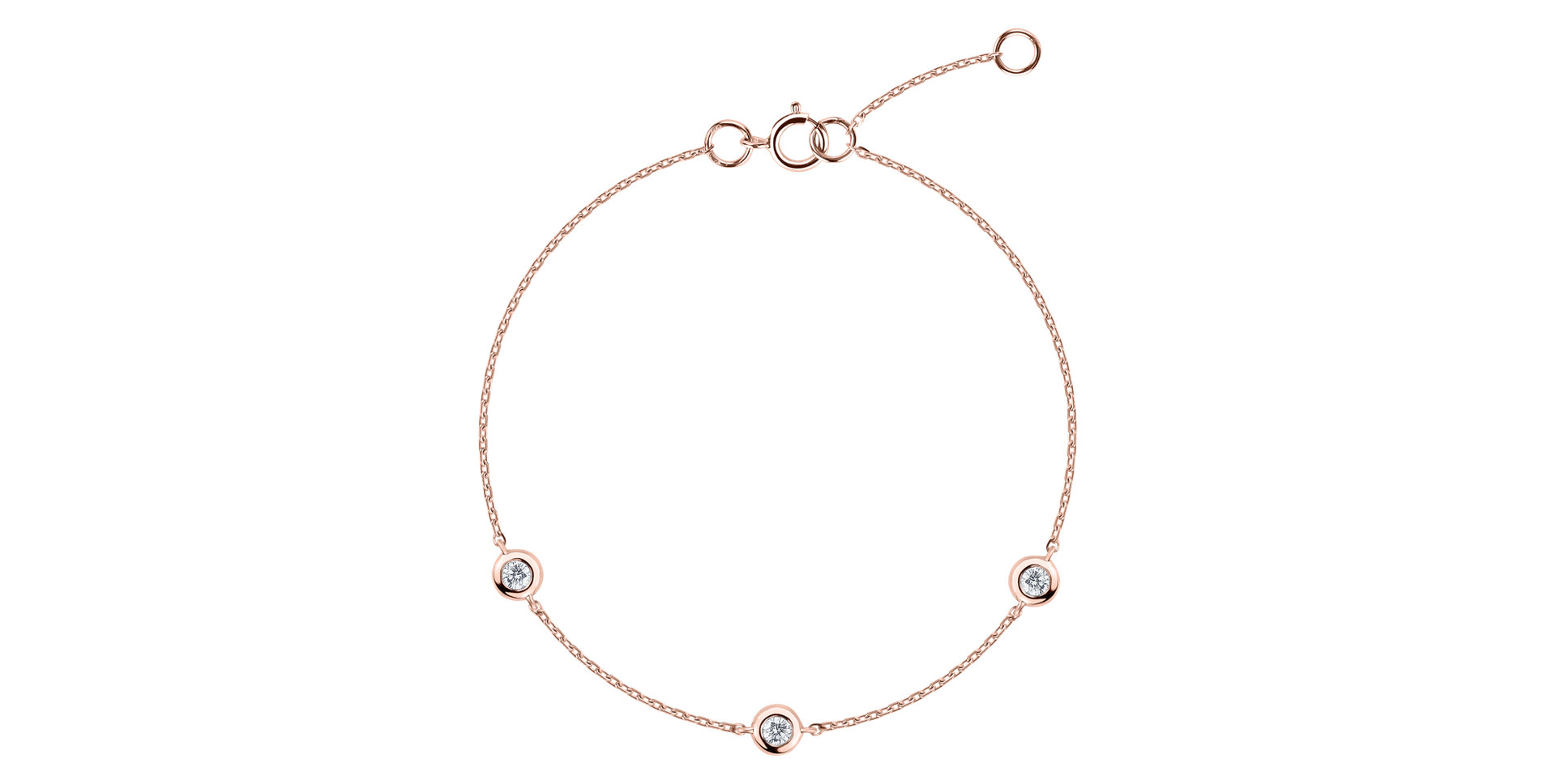 Náramok s diamantmi Sparkling Dots