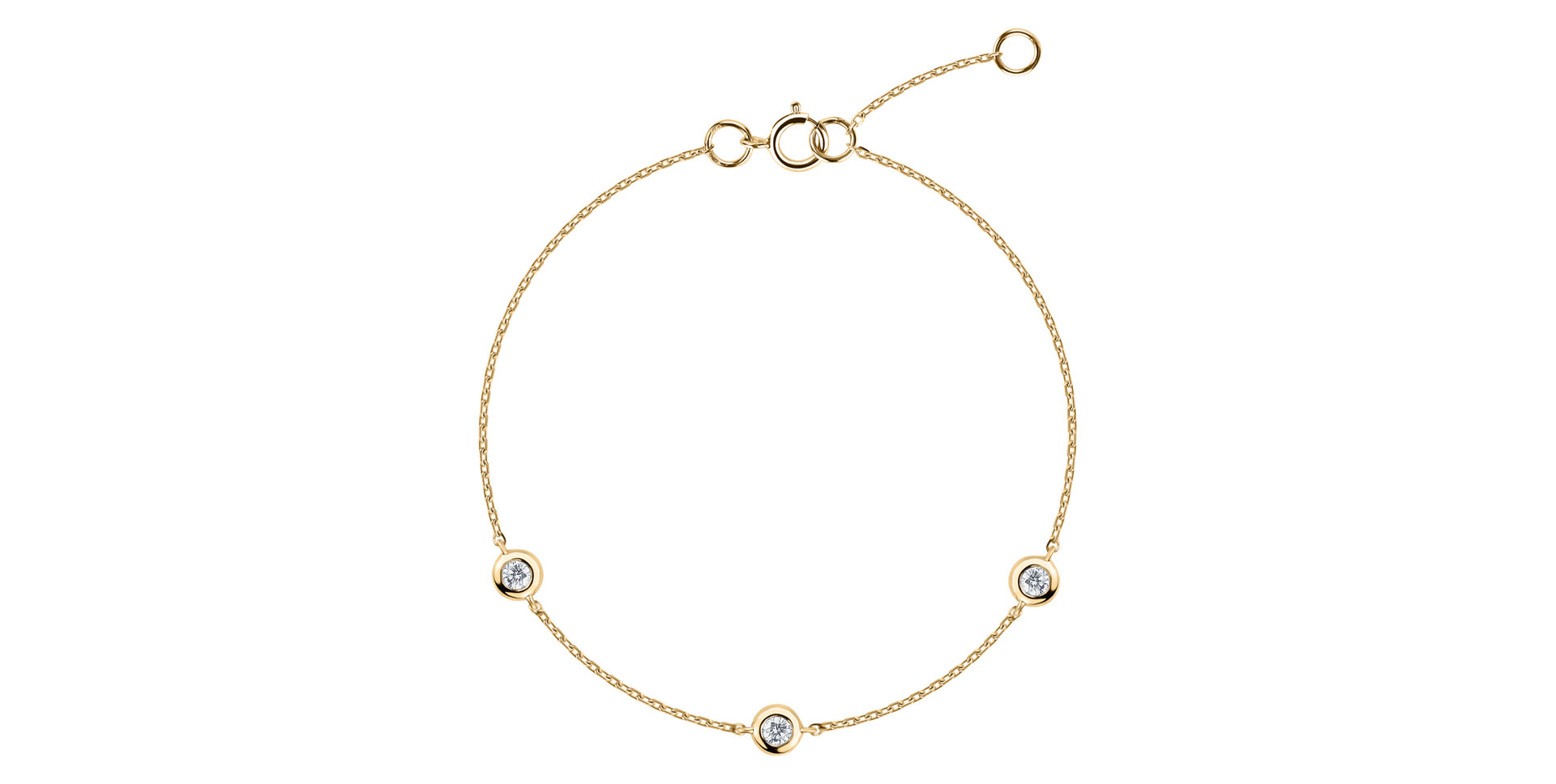 Náramok s diamantmi Sparkling Dots