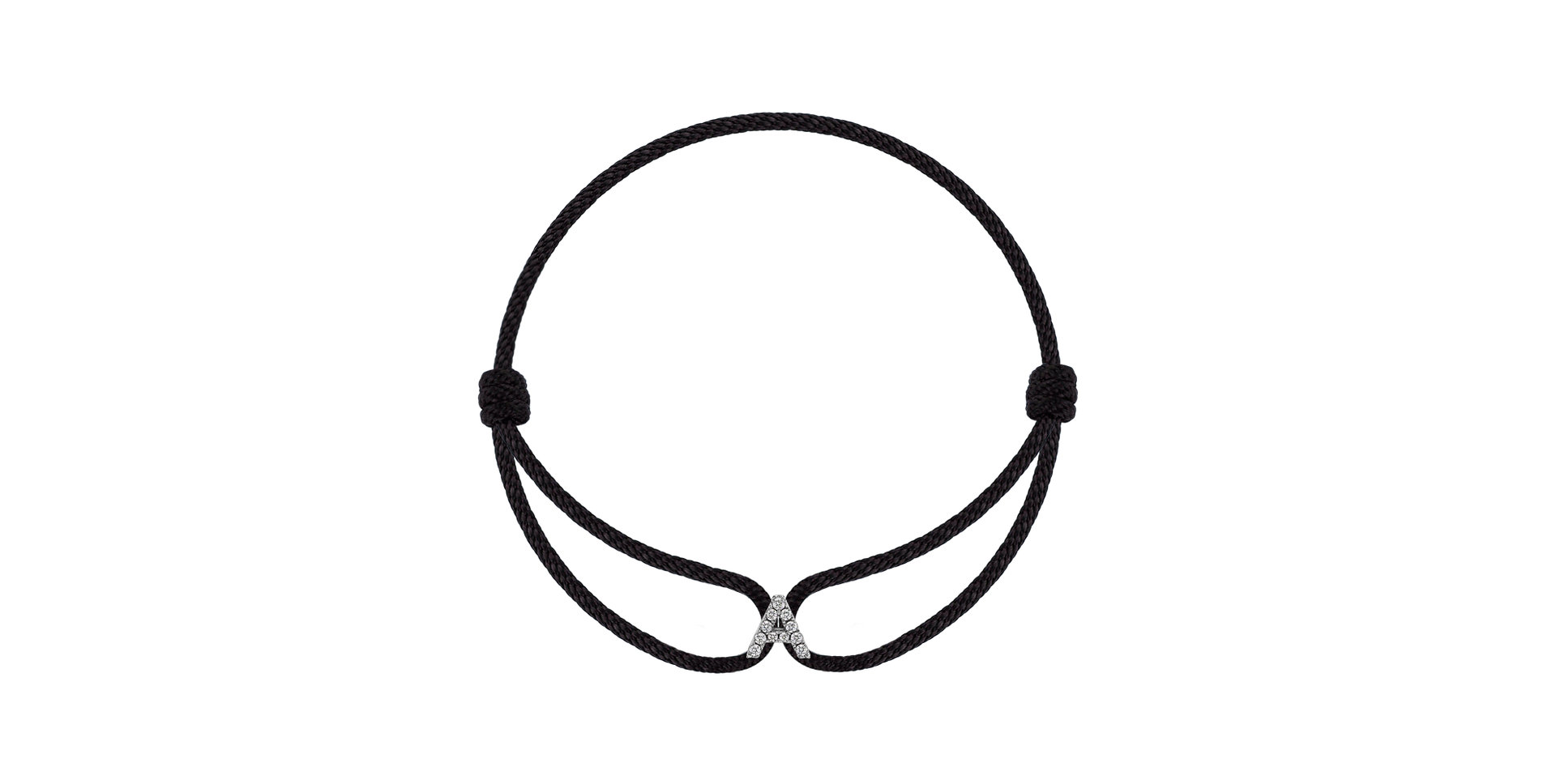 Náramok s diamantmi Miracle Alphabet