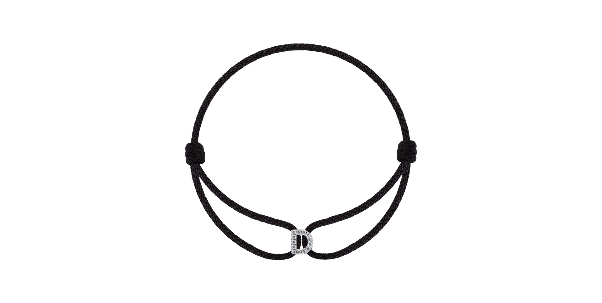 Náramok s diamantmi Miracle Alphabet