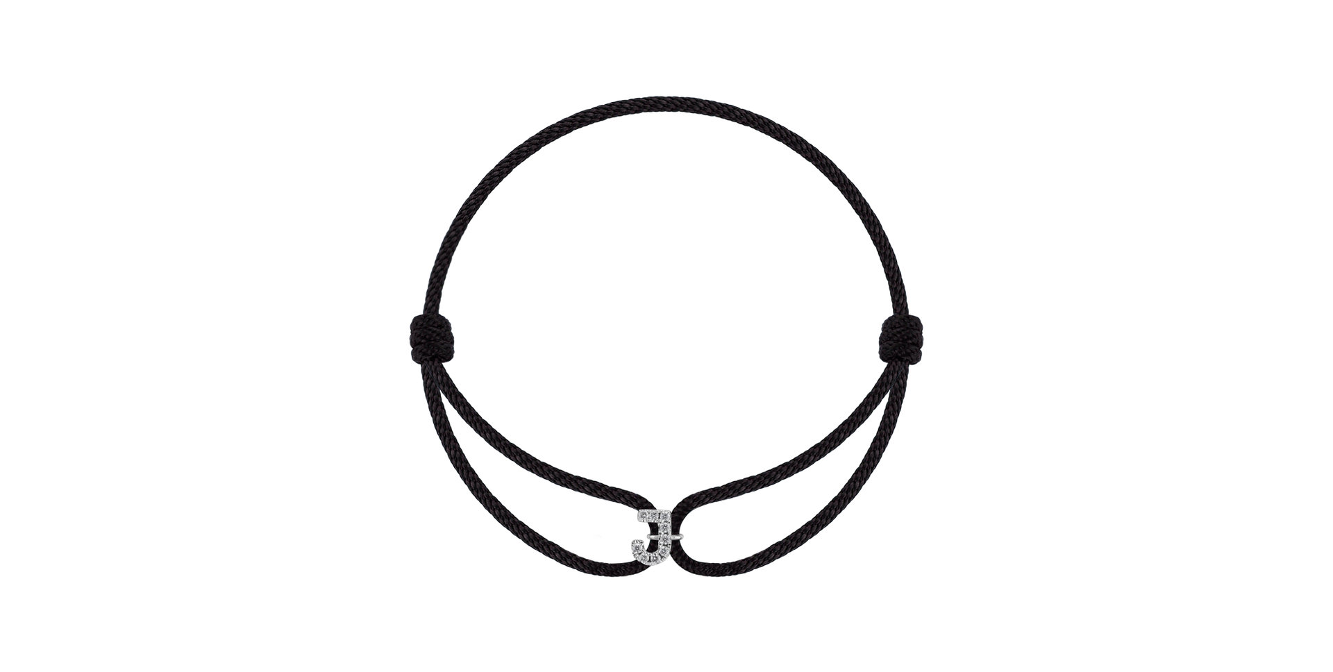 Náramok s diamantmi Miracle Alphabet