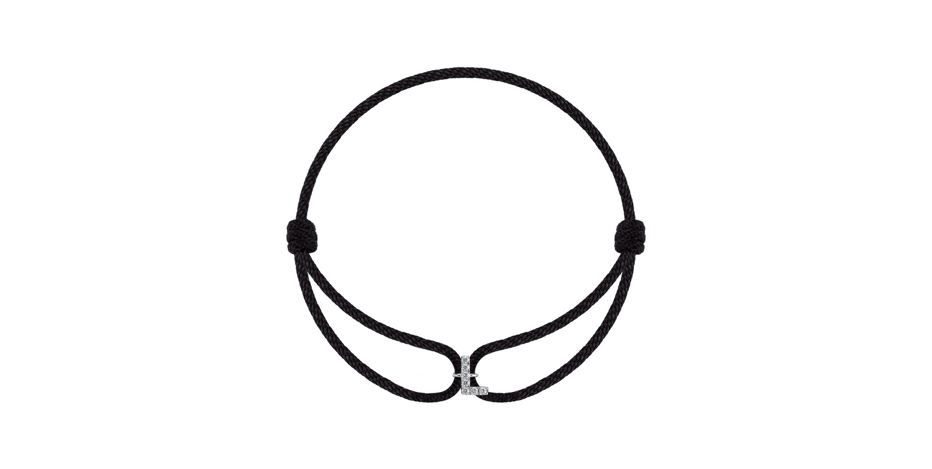 Náramok s diamantmi Miracle Alphabet