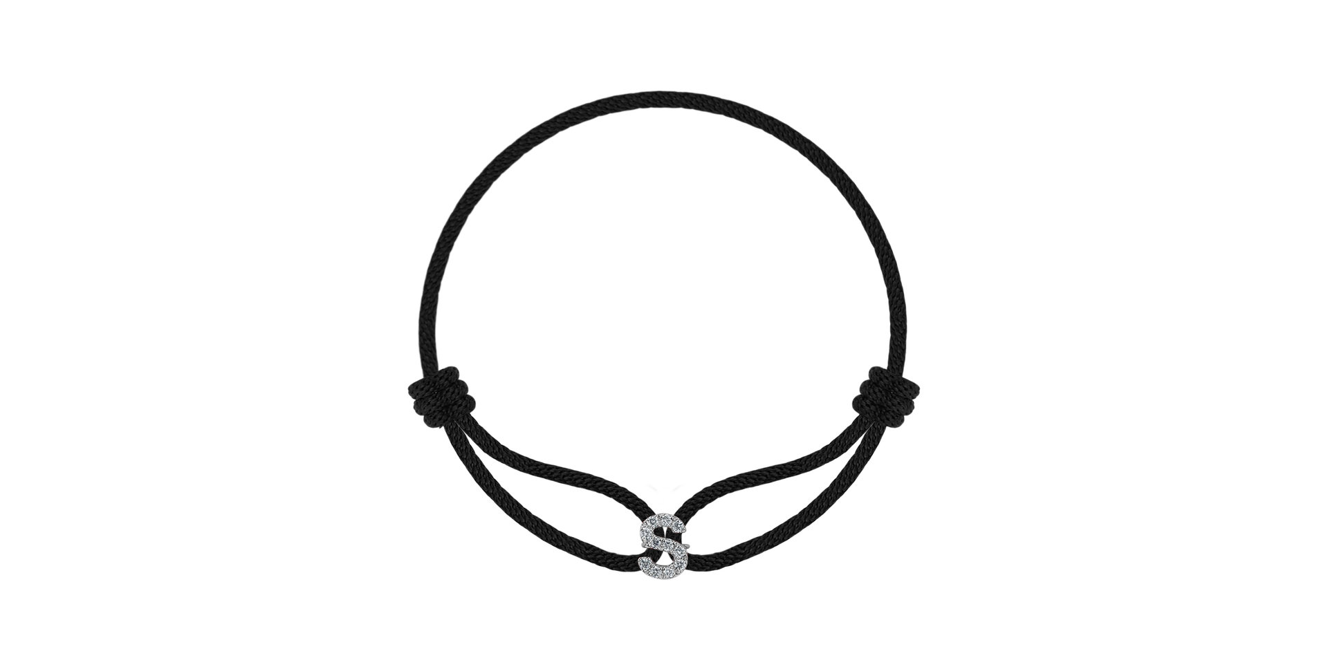 Náramok s diamantmi Miracle Alphabet