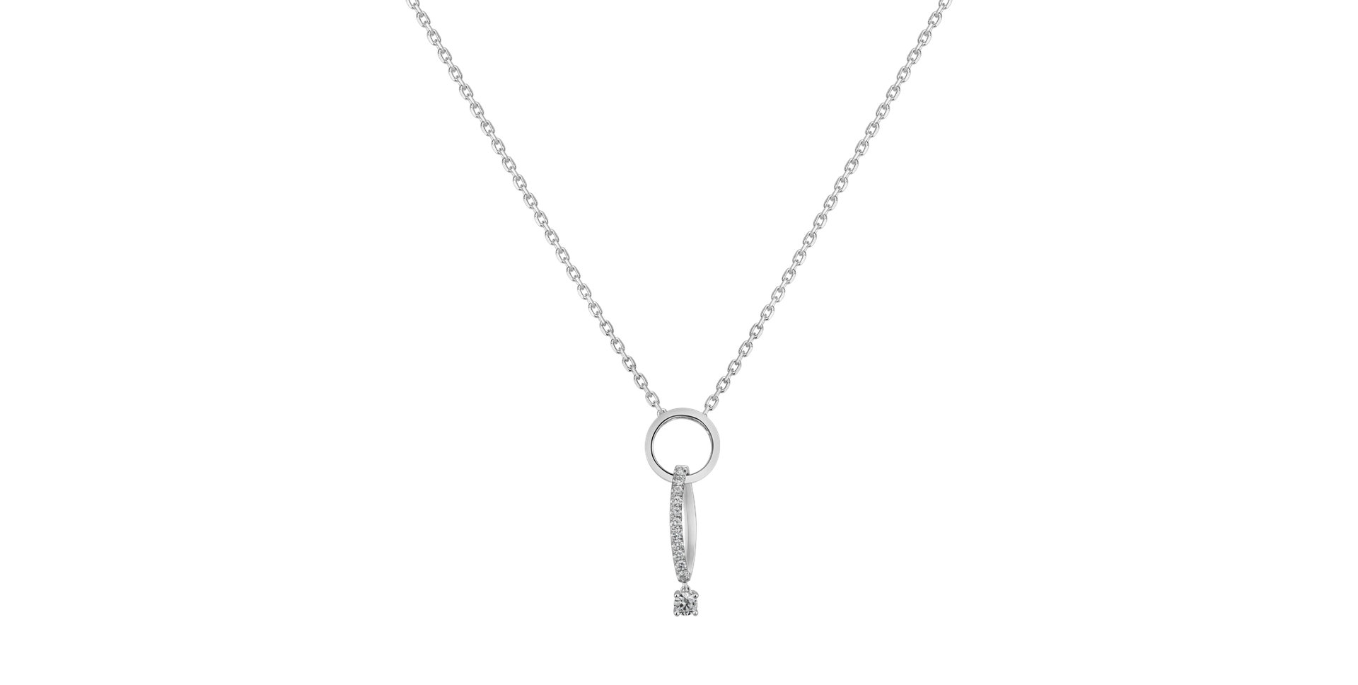 Přívěsok s diamantmi Champs Elysées