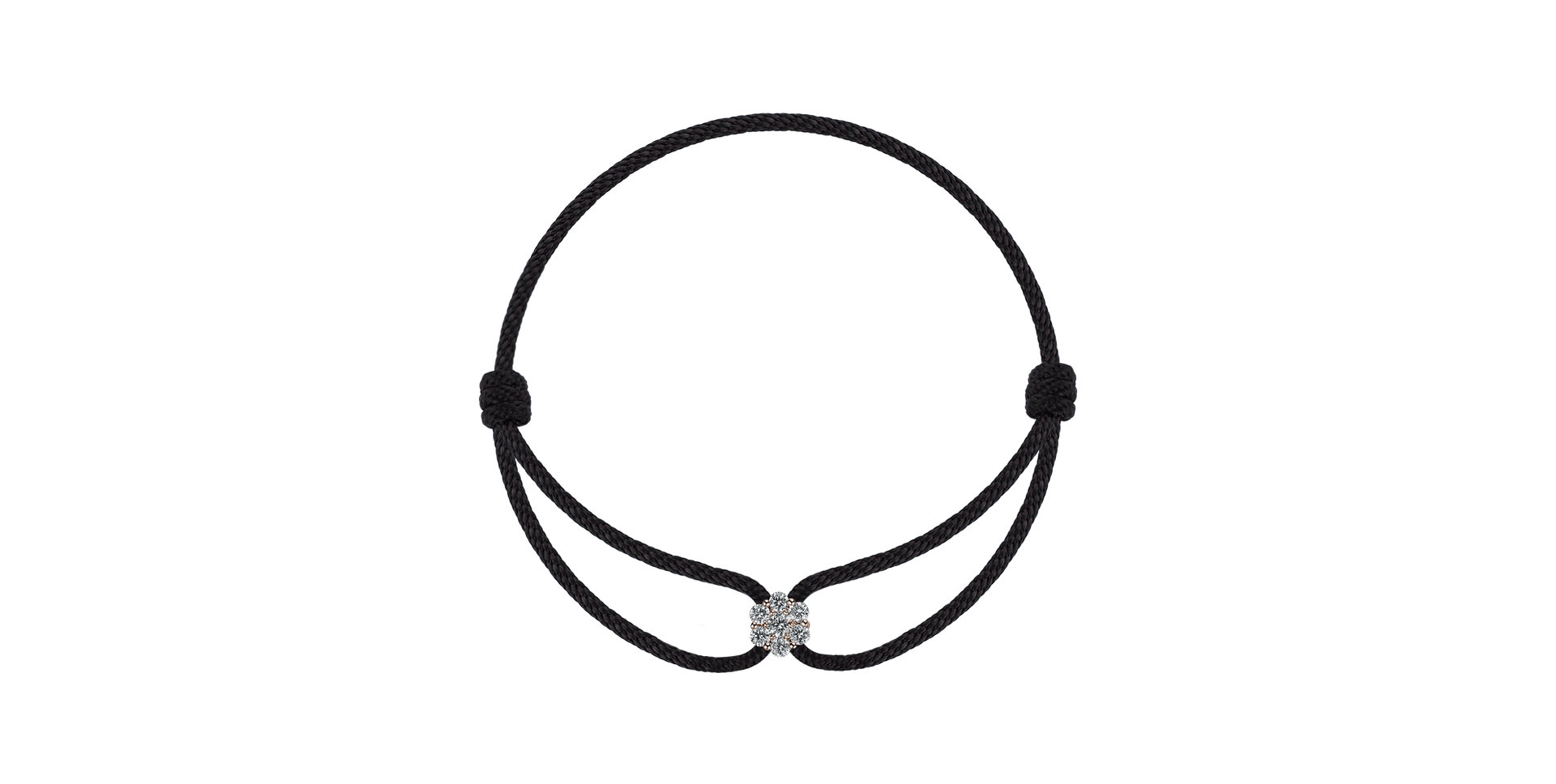 Náramok s diamantmi Tinny Snow