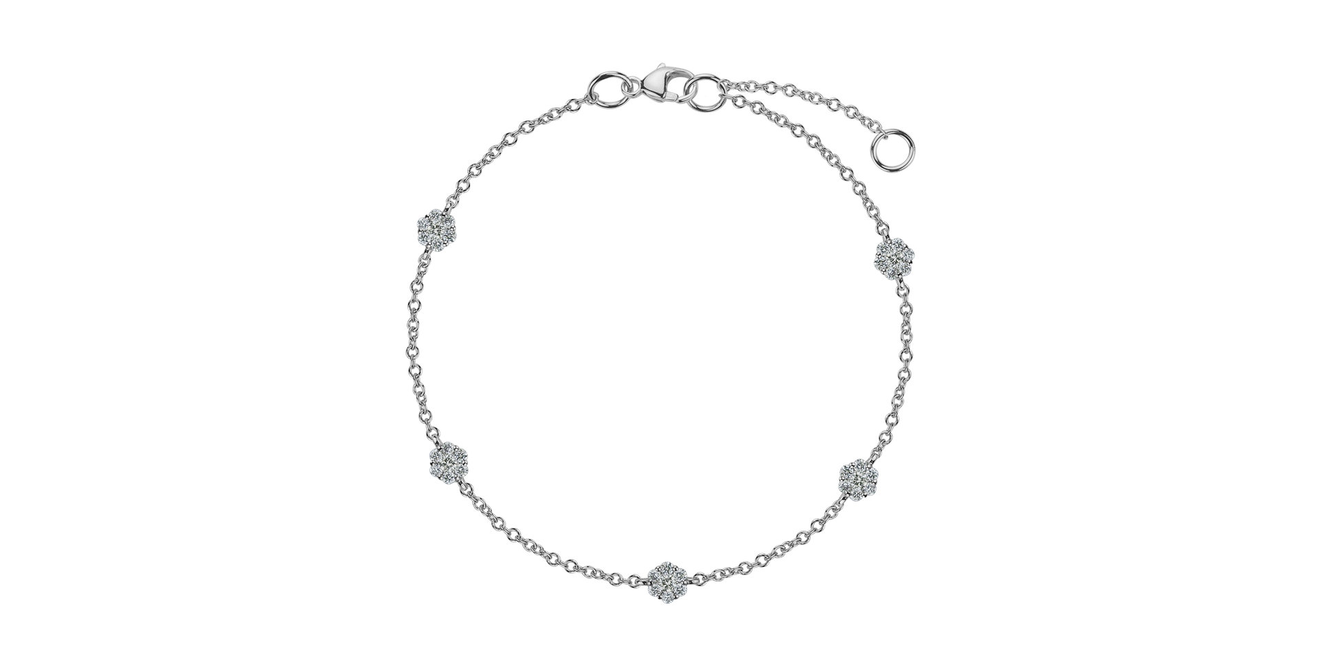 Náramok s diamantmi Evening Sky