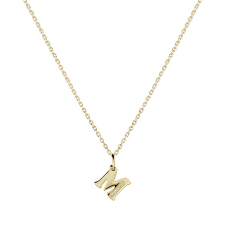 Prívesok s diamantmi Dream Letter