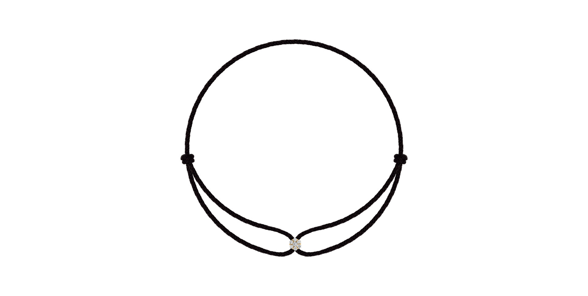 Náramok s diamantmi Deep Snow