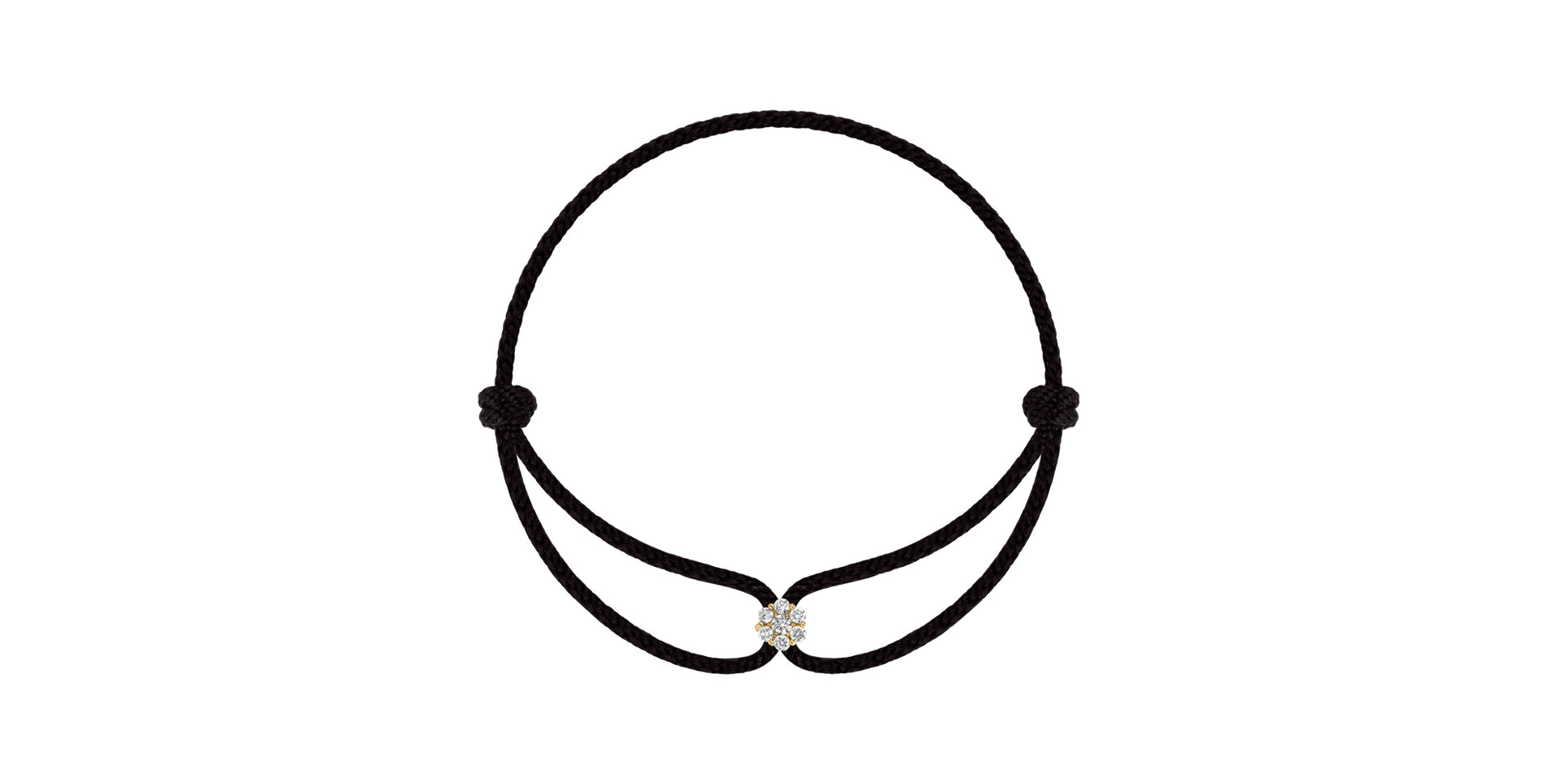 Náramok s diamantmi Deep Snow