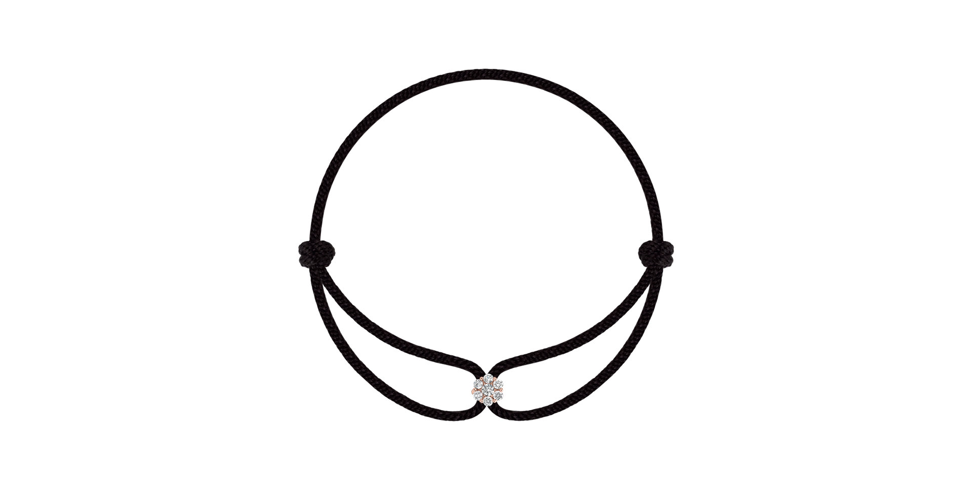 Náramok s diamantmi Deep Snow