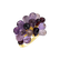 Prsteň s citrínmi, peridotmi a ametystmi Fantastic Grapes4