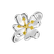 Prsteň so žltými diamantmi Iron Flower3