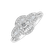 Prsteň s diamantmi Federic4